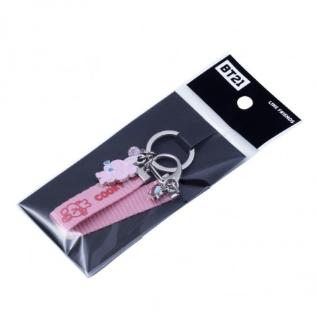BT21 COOKY ストラップ付きバッグチャーム