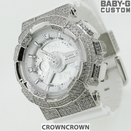 BABY-G ベビージー カスタム レディース 腕時計 CROWNCROWN BA110-006