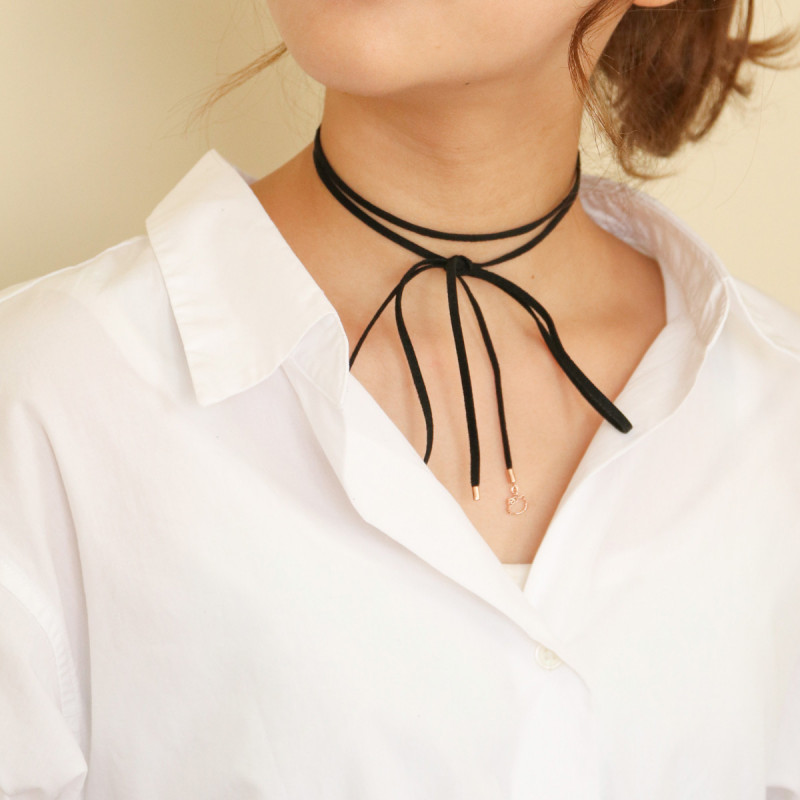 トーキョーオトナキティ レザー調 チョーカー ネックレス Kitty 41