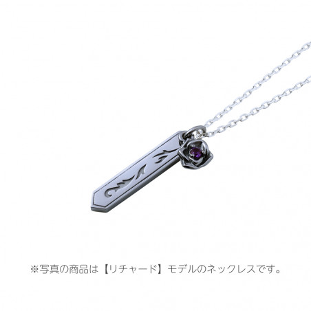薔薇王の葬列 エドワード王太子 シルバーネックレス
