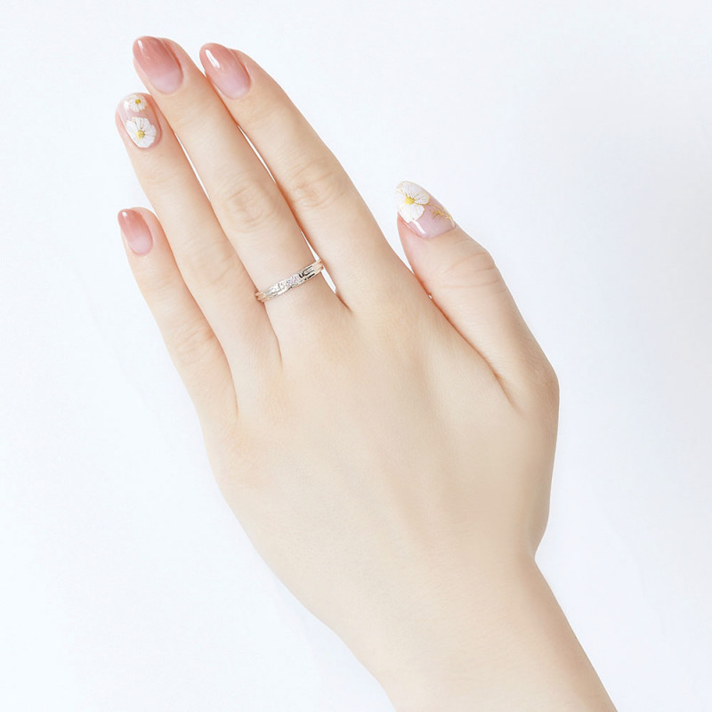 Howlite(ハウライト)・トライバルring ・unisex ring やすけれ