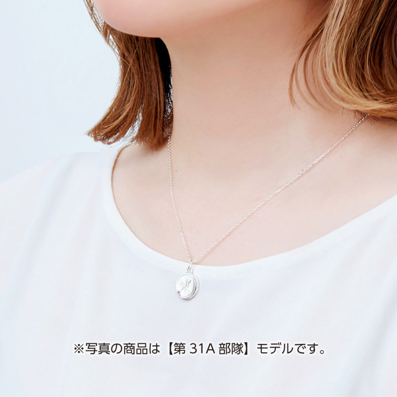 レッドスピネルネックレスボタンカットシルバーアジャスター5センチ 