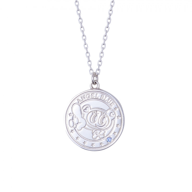 ANGEL BLUE シルバーネックレス