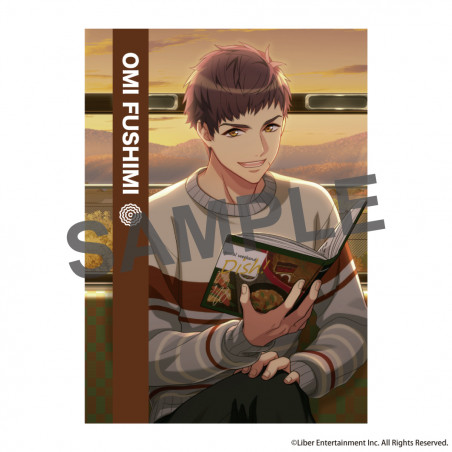 A3!』×THE KISS モチーフフラワーのピアス～秋組～【伏見 臣】