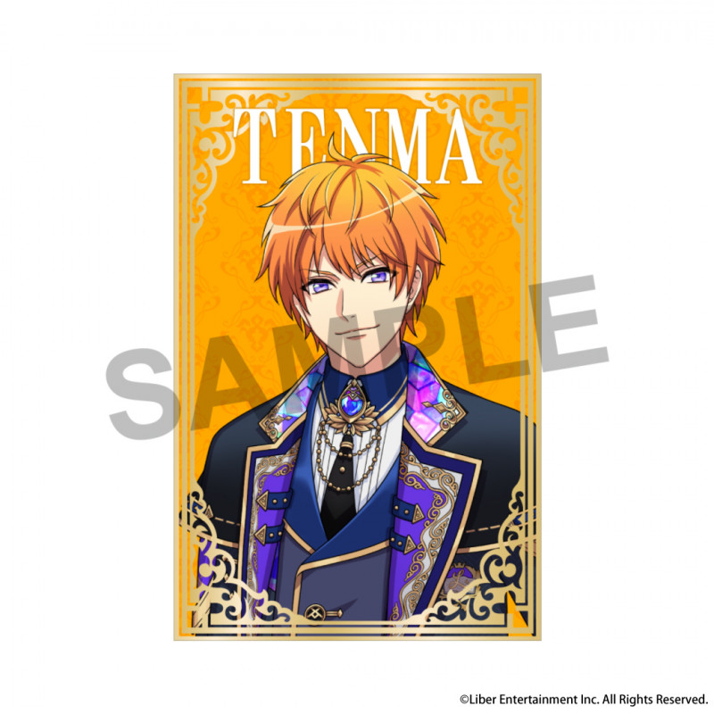 新品★A3!★アニカフェ★夏組【皇天馬&瑠璃川幸】ラバーチャーム A3!』×THE KISS 8周年記念 セットリング~夏組~【皇 天馬】