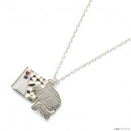 STRICT-G THE KISS『機動戦士Gundam GQuuuuuuX』シュウジ・イトウ　シルバーネックレス