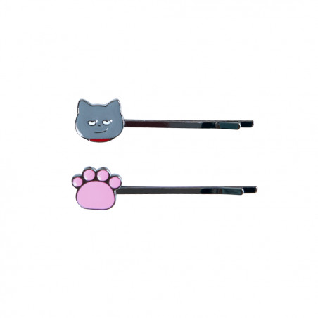 にしむらゆうじ　わるめのねこ　ヘアピンセット