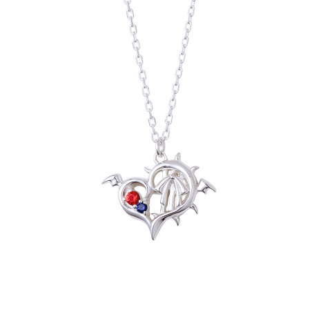 魔入りました！入間くん　オペラ　シルバーネックレス