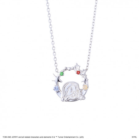 トムとジェリー×THE KISS　2025クリスマス限定ネックレス　タフィー