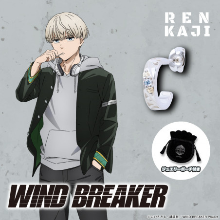 WIND BREAKER　梶 蓮　シルバーピアス