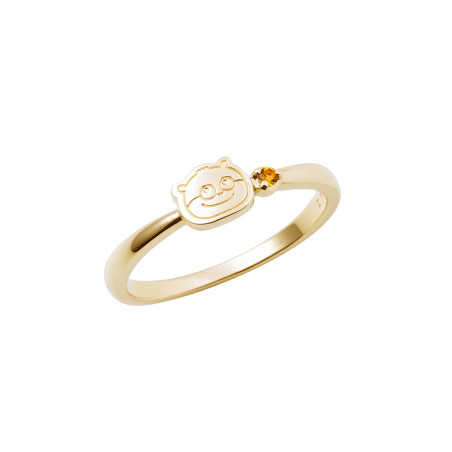 にしむらゆうじ　活動10周年記念　こねずみ　【YG】　K10セミオーダーリング