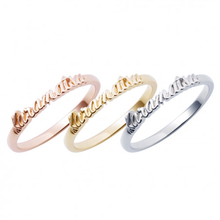 おそ松さん　10周年記念　カラ松　K10ネームリング