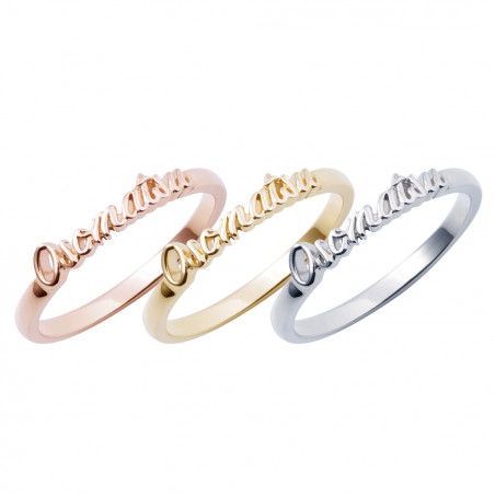 おそ松さん 10周年記念　おそ松　K10ネームリング