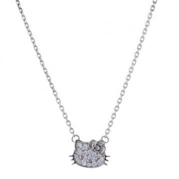 ハローキティ シルバー ネックレス KITTY-03CB