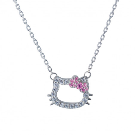 ハローキティ シルバー ネックレス KITTY-01CB