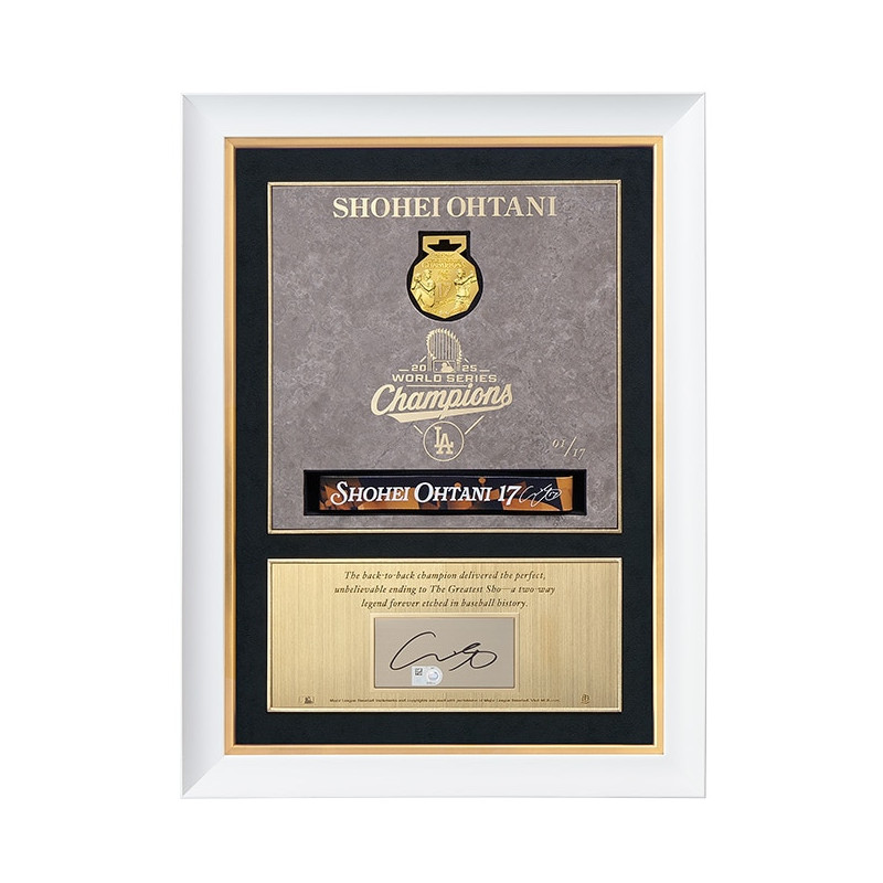 SHOHEI OHTANI OFFICIAL「BACKTOBACK WORLDSERIESCHAMPIONS K24MEDAL