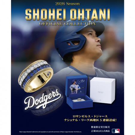 SHOHEI OHTANI OFFICIAL「K18/Pt900 DIAMOND SAPPHIRE RING」（2026）【大谷翔平選手 2026シーズン 「18金/プラチナ ダイヤモンドサファイアリング」】